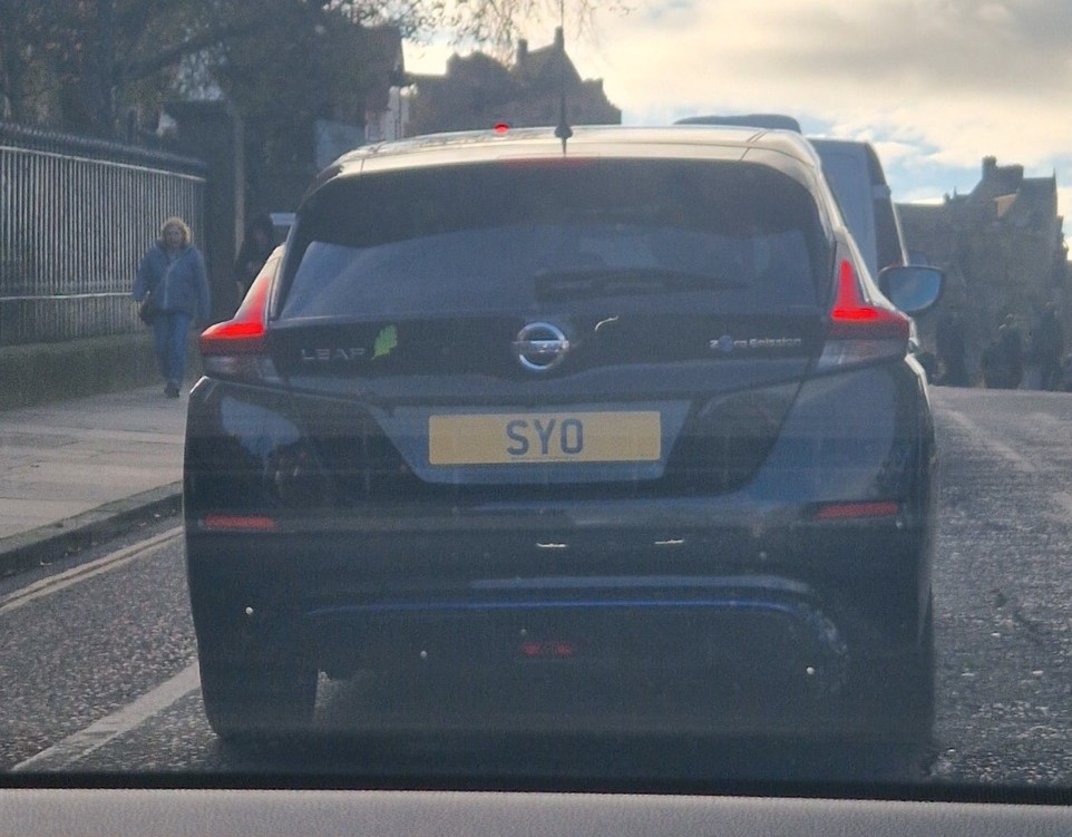 SY 0 - Midlothian Council Car Number Plate